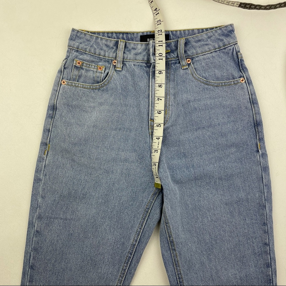 NWT BLCK DENIM High Waist wedgie fit Jeans - Picture 8 of 8